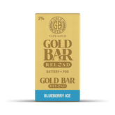 GOLD BAR RELOAD BATTERY + POD BLUEBERRY ICE (10)